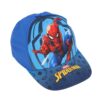 Spiderman Παιδικό Καπέλο με Γυαλιά Ηλίου Μπλε Βαμβακερό 54 cm