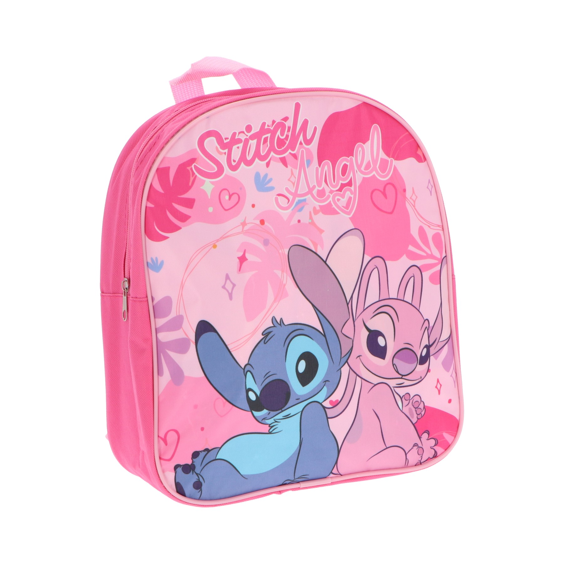 Disney Lilo & Stitch Παιδικό Σακίδιο Πλάτης Ροζ 26x10x30 cm