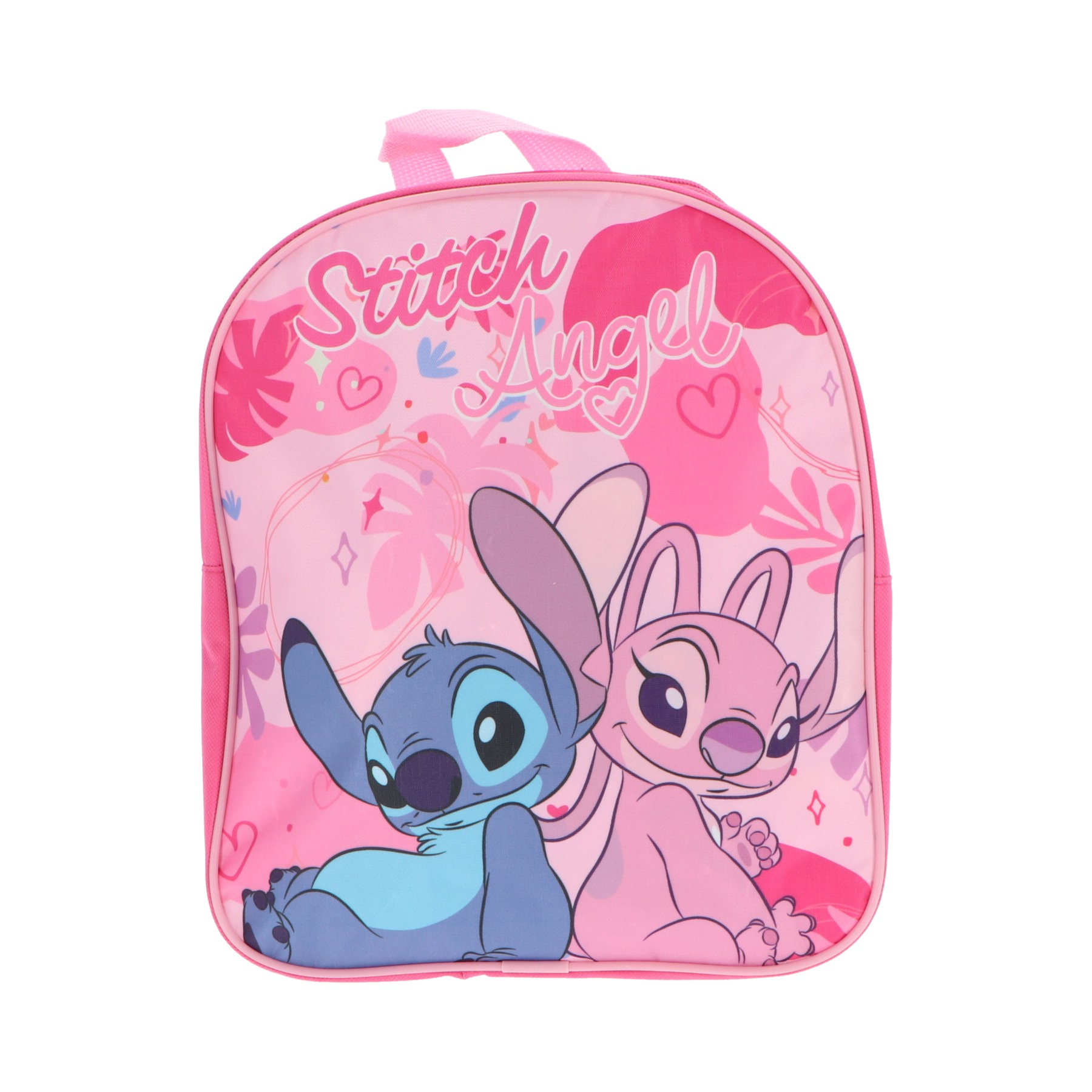 Disney Lilo & Stitch Παιδικό Σακίδιο Πλάτης Ροζ 26x10x30 cm