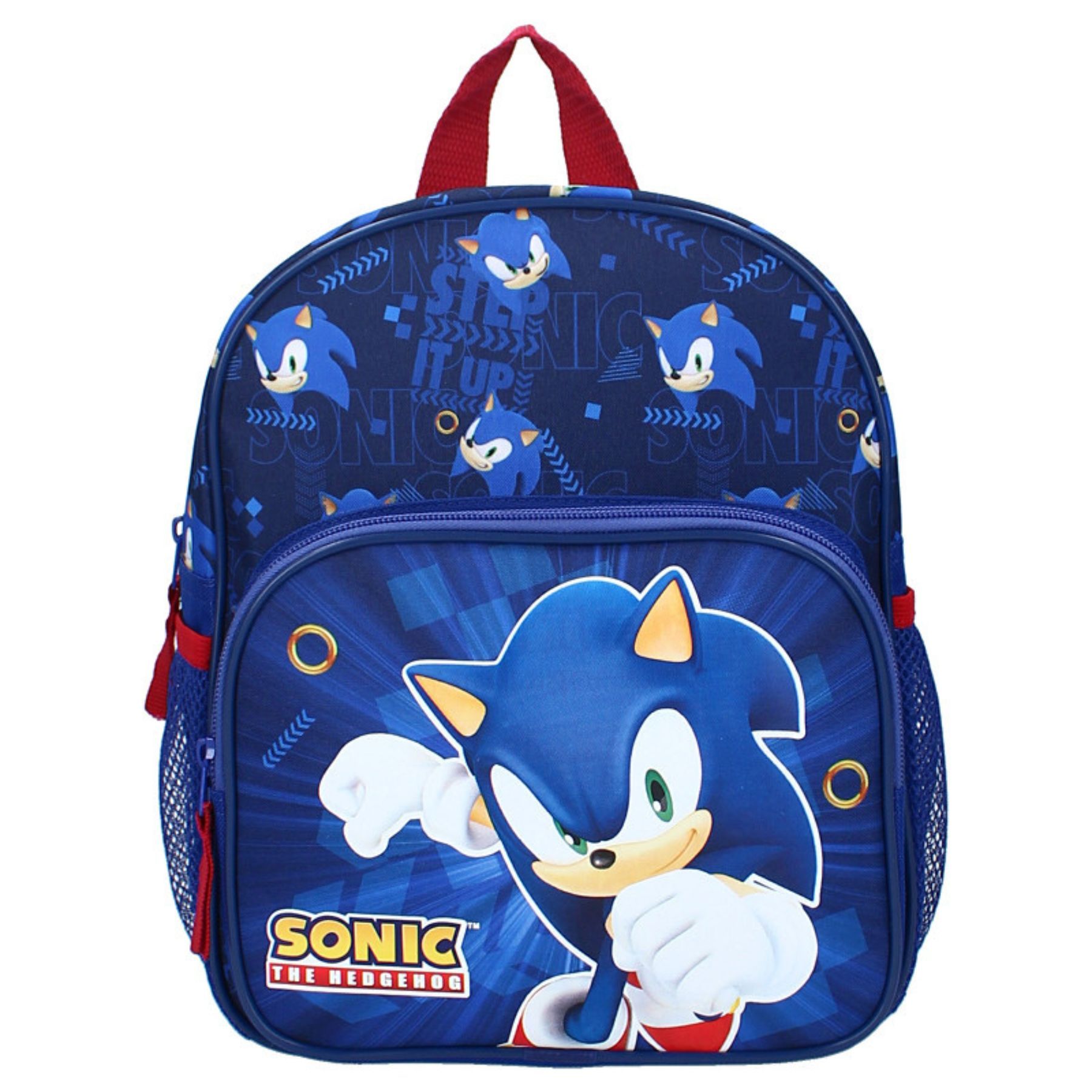 Sonic the Hedgehog Παιδικό Σακίδιο Πλάτης Μπλε 23 x 10 x 29 εκ
