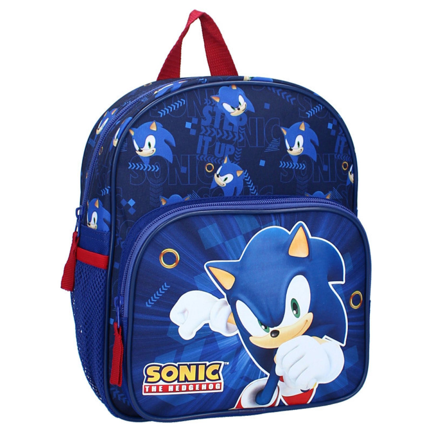Sonic the Hedgehog Παιδικό Σακίδιο Πλάτης Μπλε 23 x 10 x 29 εκ
