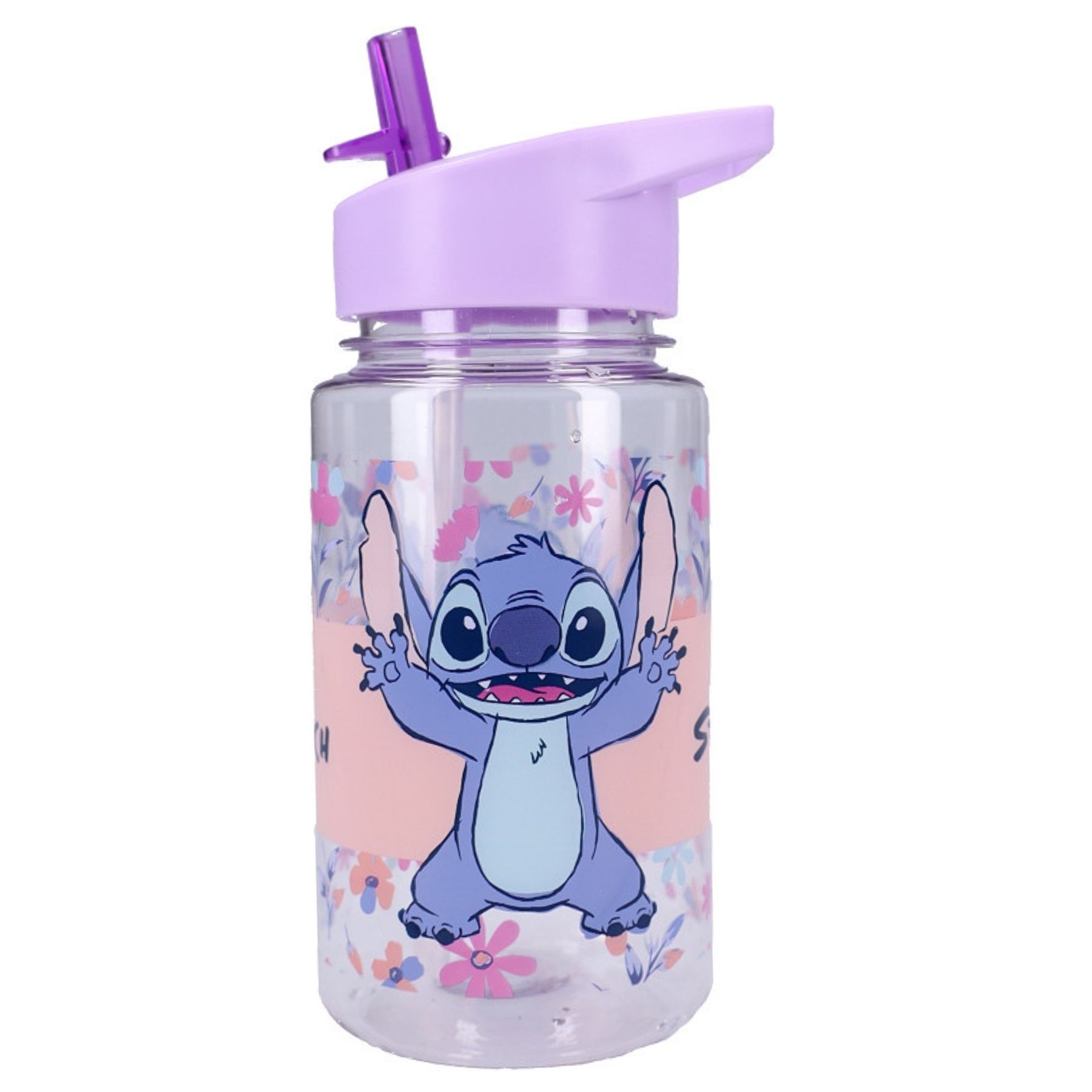 Disney Lilo & Stitch Παιδικό Παγούρι Διάφανο 7 x 7 x 12 cm