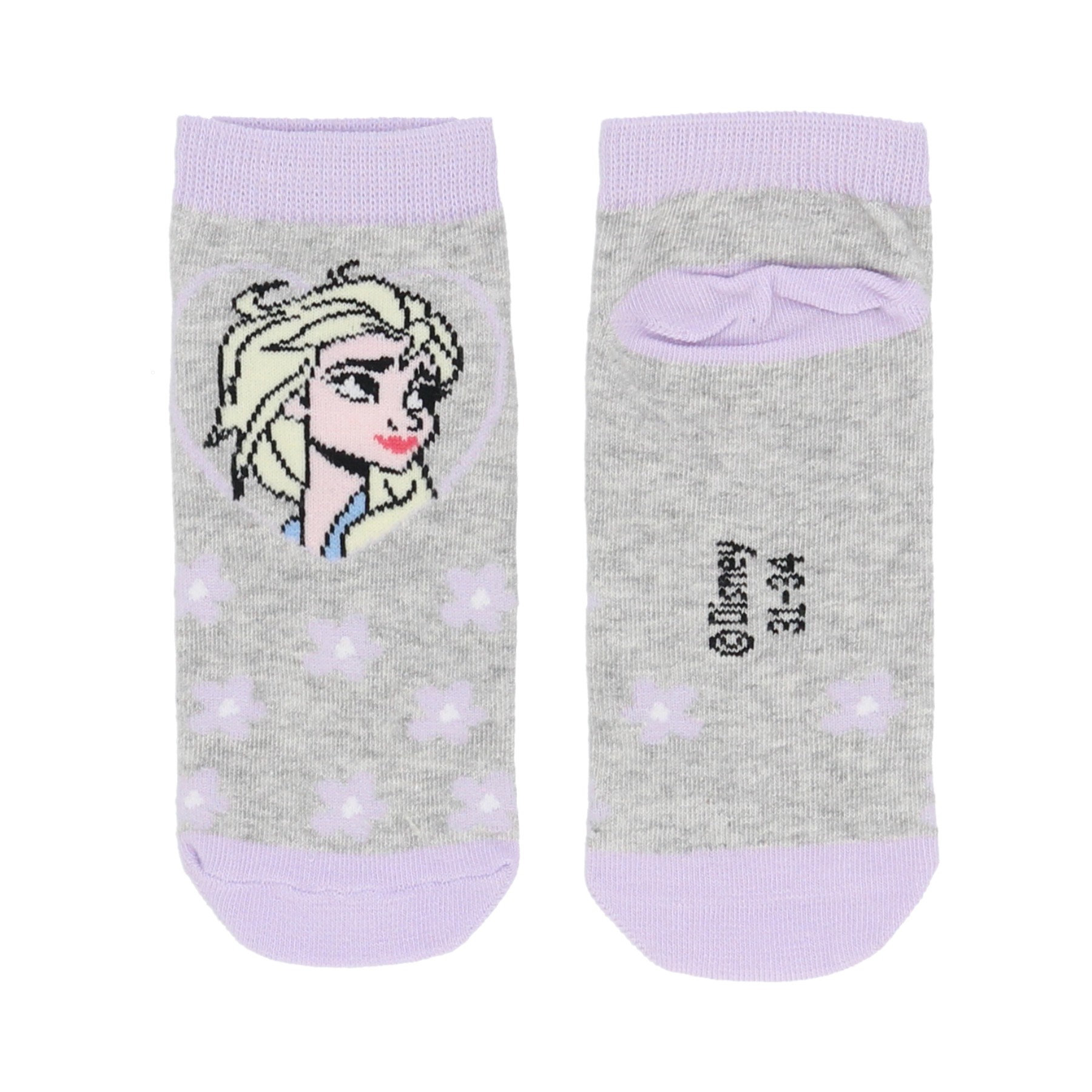 Disney Frozen Παιδικές Κάλτσες Sneakers 3 Τεμαχίων