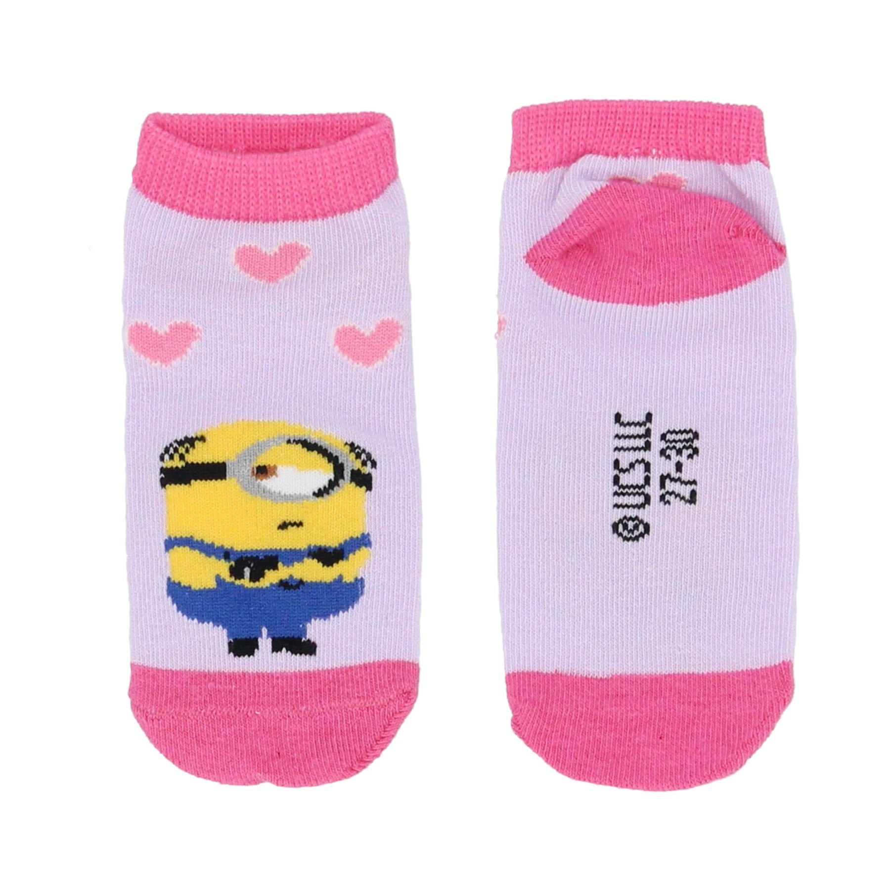 Minions Παιδικές Κάλτσες Sneakers 3 Τεμαχίων