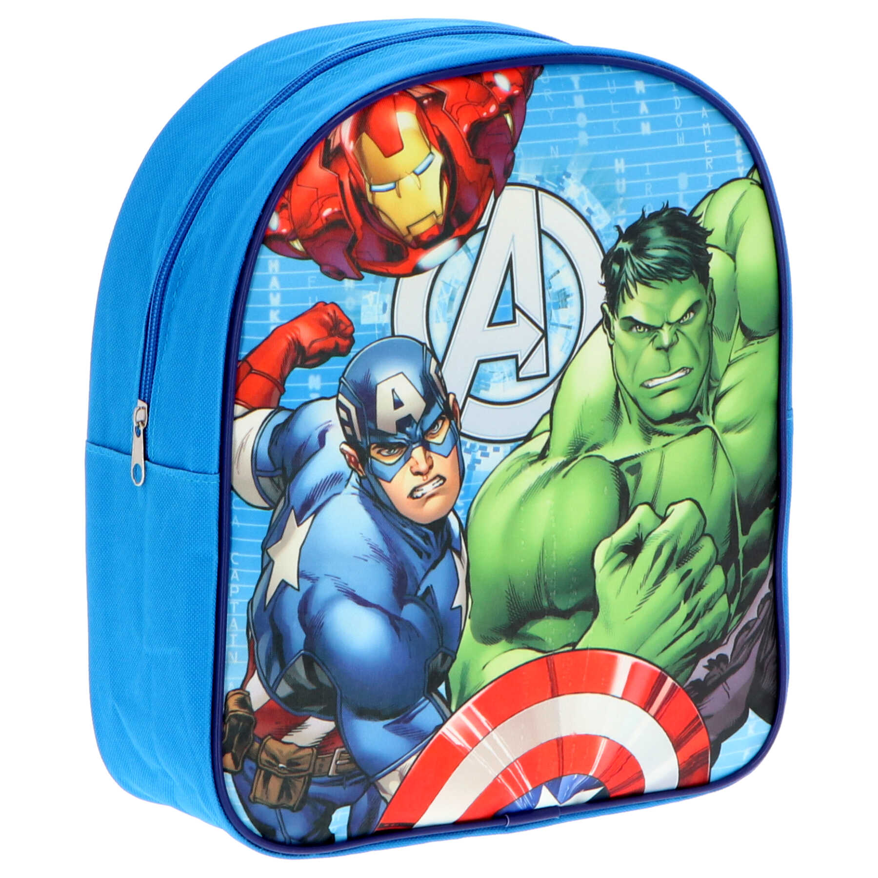Avengers Παιδικό Σακίδιο Πλάτης Μπλε 26x10x30 cm