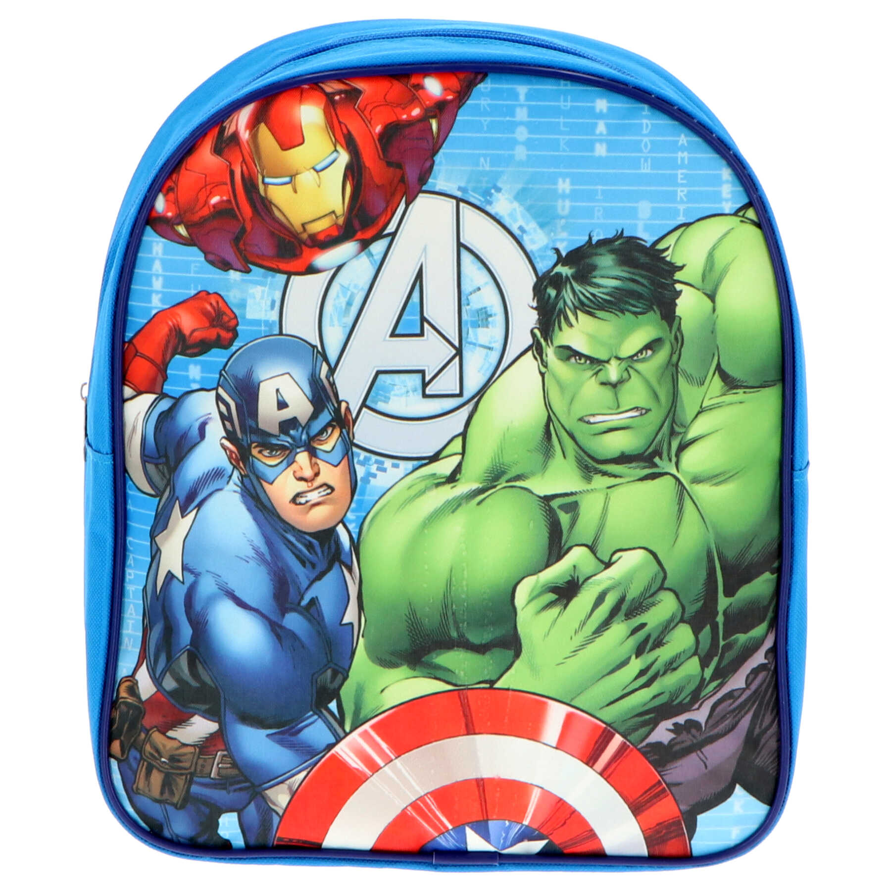 Avengers Παιδικό Σακίδιο Πλάτης Μπλε 26x10x30 cm