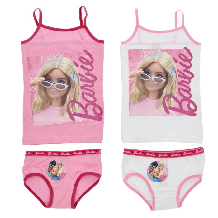 Barbie Παιδικό Σετ Εσωρούχων 3-8 ετών