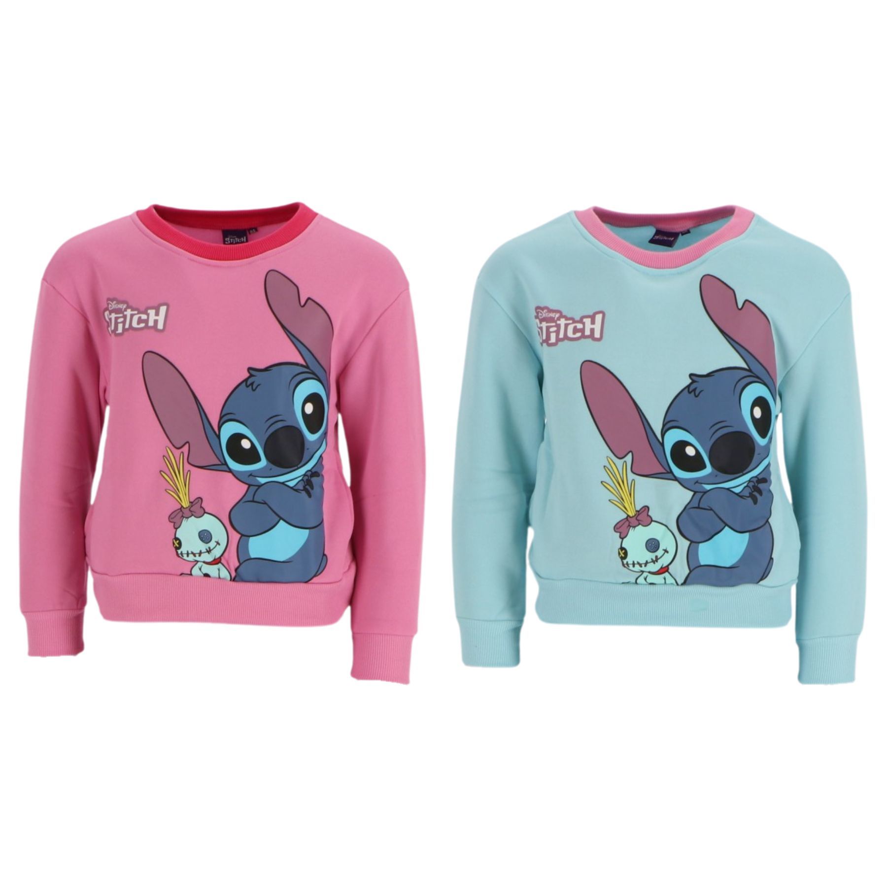 Disney Lilo and Stitch Παιδική Μπλούζα Φούτερ σε 2 χρώματα 2-8 Ετών