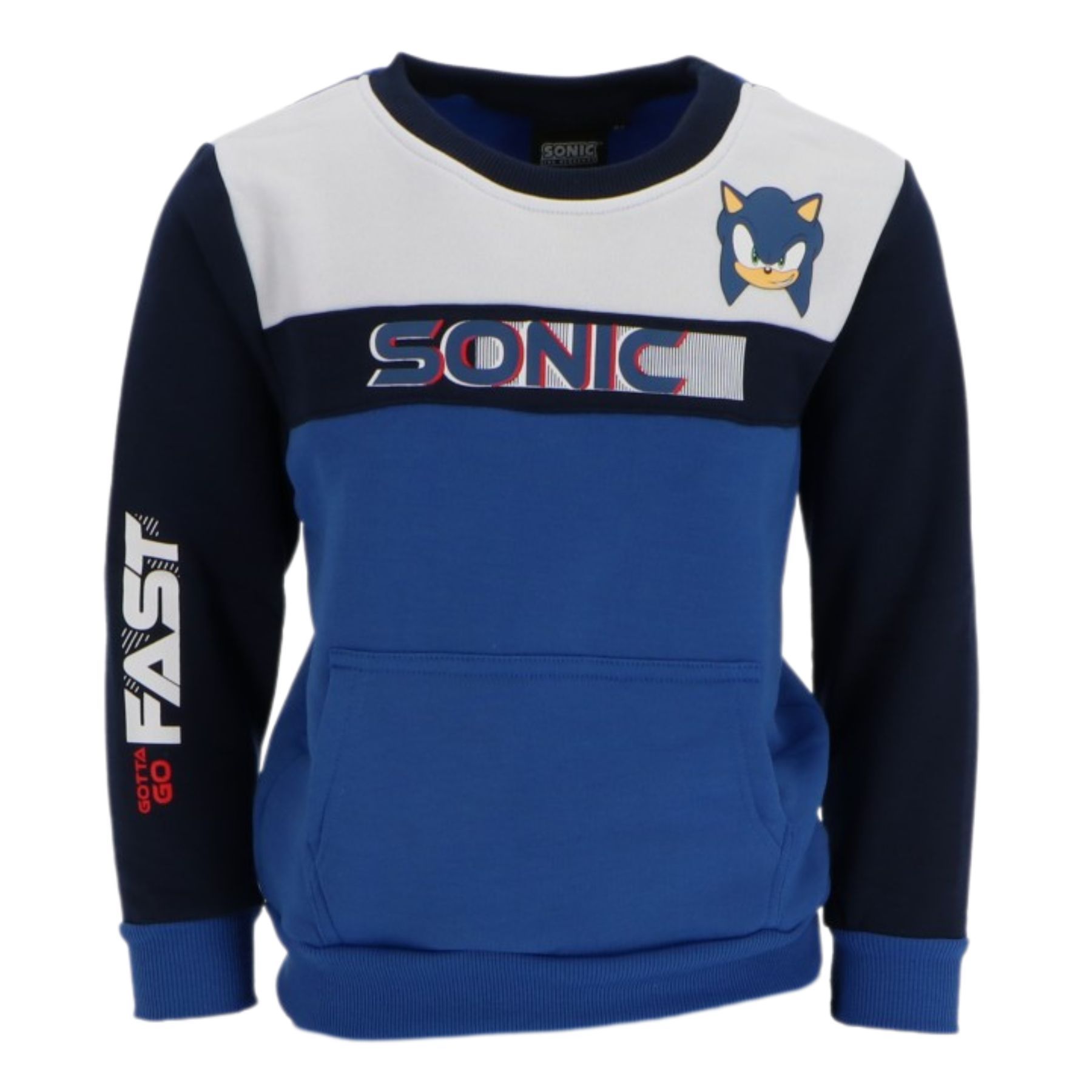 Sonic Παιδική Φούτερ Μπλούζα σε δύο χρώματα 2-8 Ετών