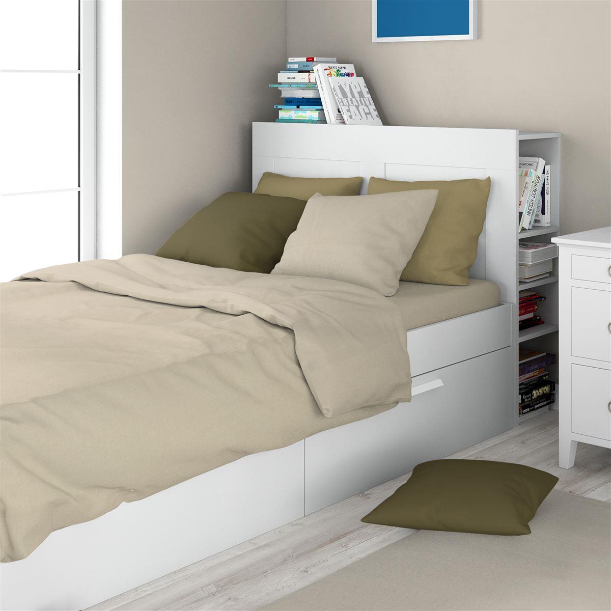 Σεντόνι 1 τεμ Solid 502 160X240 Beige 100% Cotton