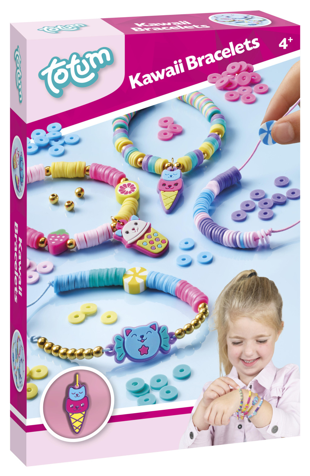 Colour Kawaii Παιδικό Σετ Κατασκευής Βραχιολιών με 350 Χάντρες