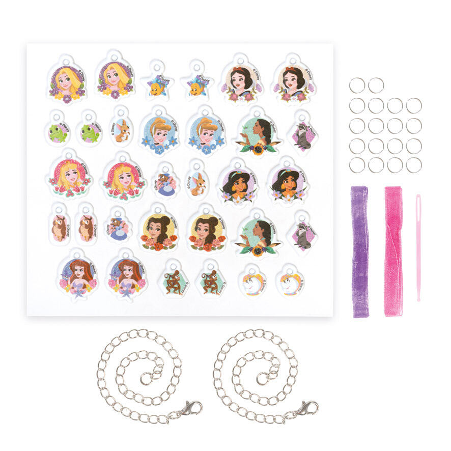 Alternative view of Disney Princess Παιδικό Σετ Κατασκευής 2 Βραχιολιών με Charms