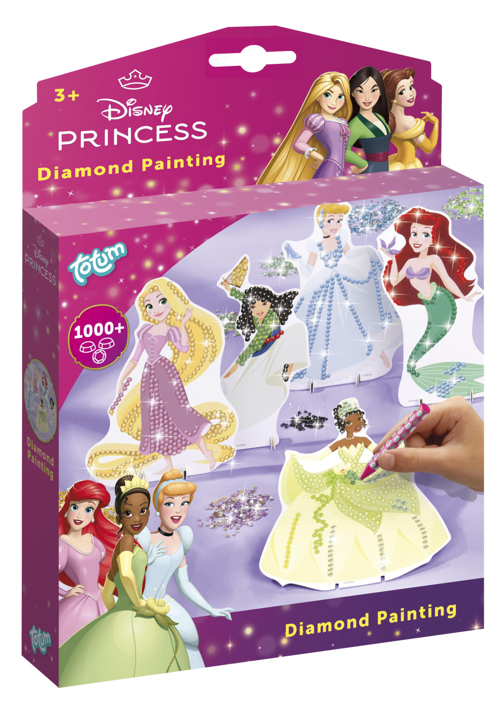 Disney Princess Σετ Εικόνων Diamond Painting – 5 Τεμάχια