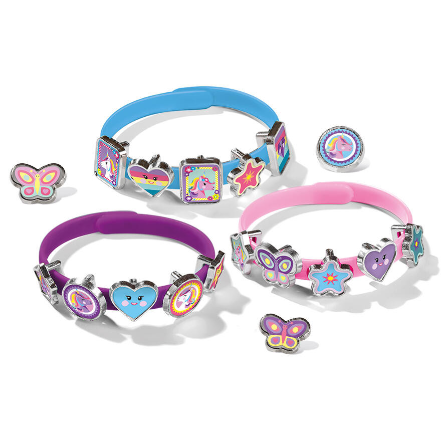 Alternative view of Unicorn Σετ Κατασκευής Βραχιολιών με 18 Charms – 3 Βραχιόλια