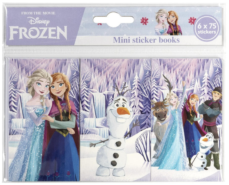 Disney Frozen Friends mini Σετ Αυτοκόλλητων 6 Τεμαχίων 18×14 cm