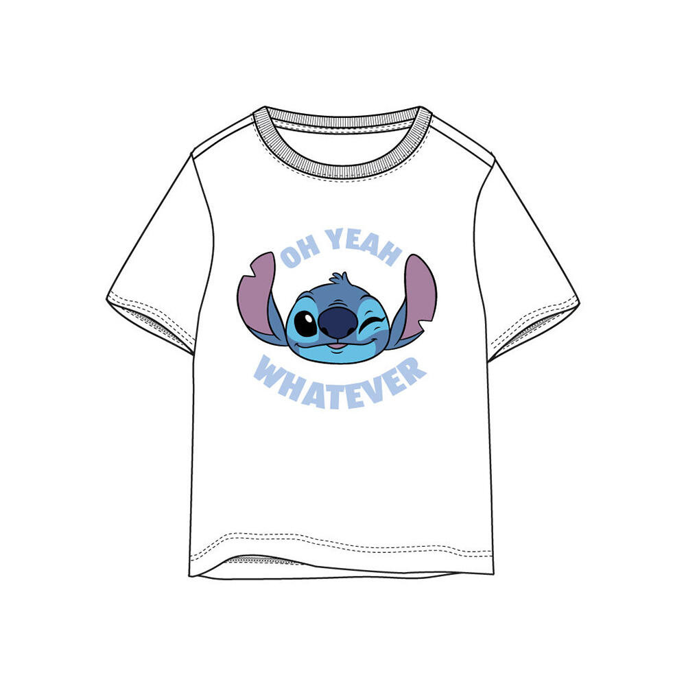 Disney Lilo & Stitch Παιδικό Κοντομάνικο Μπλουζάκι από 100% Βαμβάκι 3 - 8 ετών / 98 - 128 cm