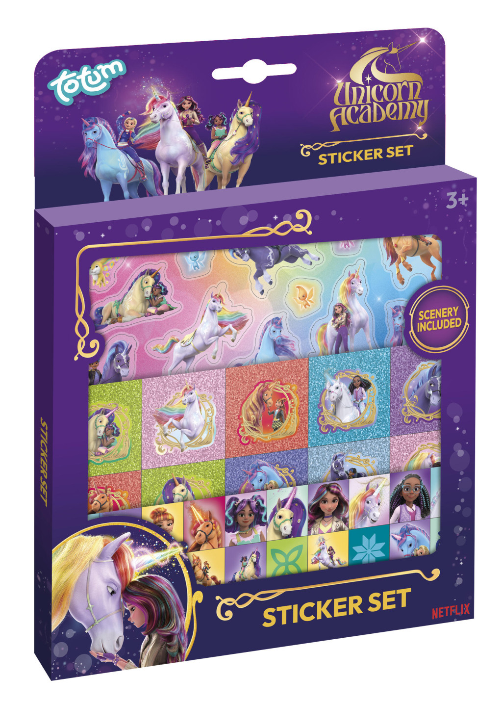 Unicorn Academy Friends sticker set