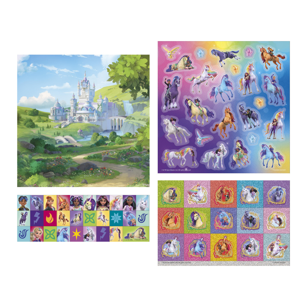 Alternative view of Unicorn Academy Friends sticker set