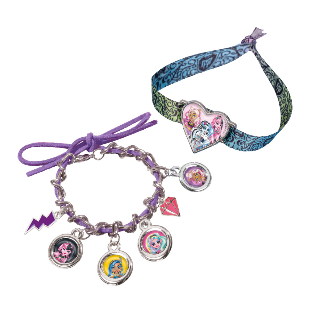 Alternative view of Monster High Dark Σετ Κατασκευής Βραχιολιών με Μενταγιόν