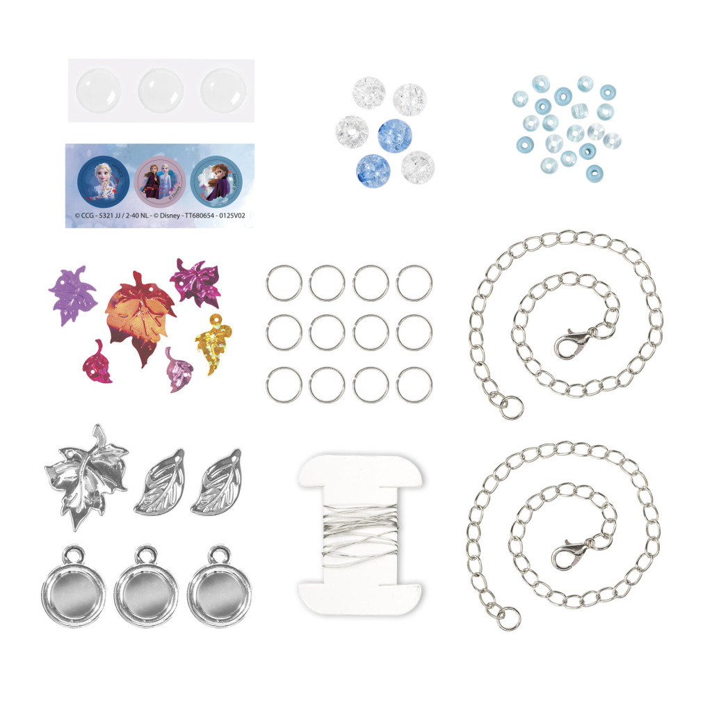 Alternative view of Disney Frozen Σετ Κατασκευής Βραχιολιών με Charms και Χάντρες