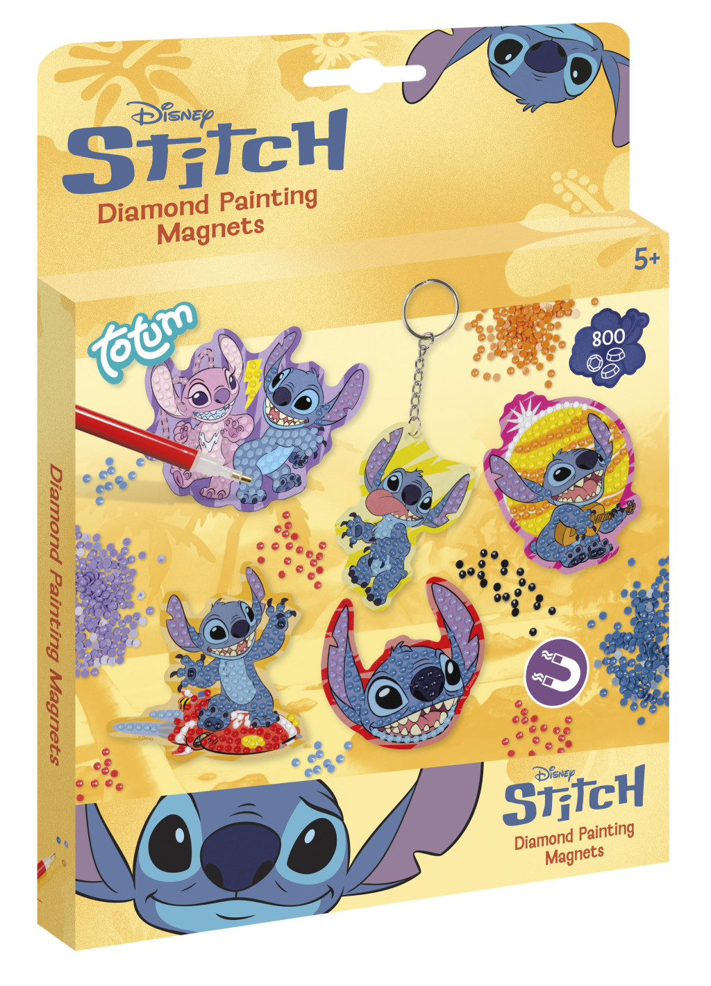 Disney Lilo & Stitch Μαγνητικό Σετ Diamond Painting – 6 Εικόνες