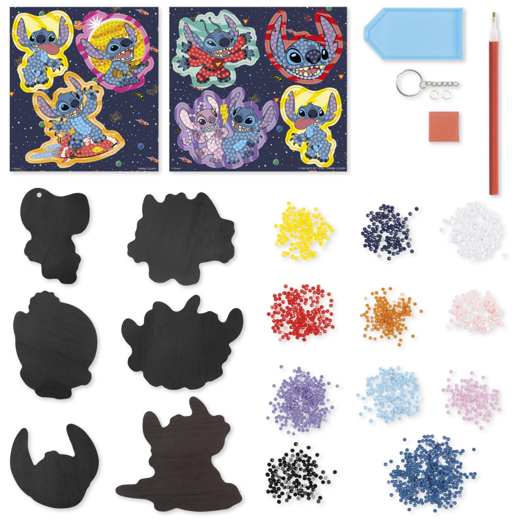 Alternative view of Disney Lilo & Stitch Μαγνητικό Σετ Diamond Painting – 6 Εικόνες