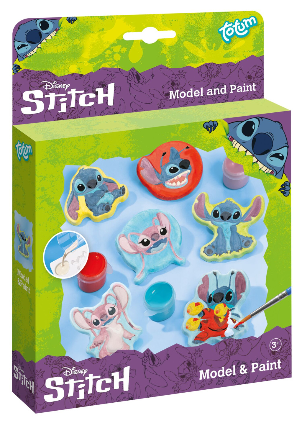 Disney Lilo & Stitch Σετ Κατασκευής και Ζωγραφικής Γύψινων Φιγούρων