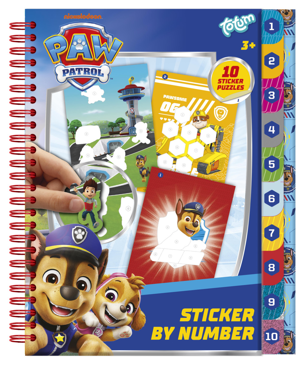 Paw Patrol Best Team Δημιουργικό Σετ Αυτοκόλλητων