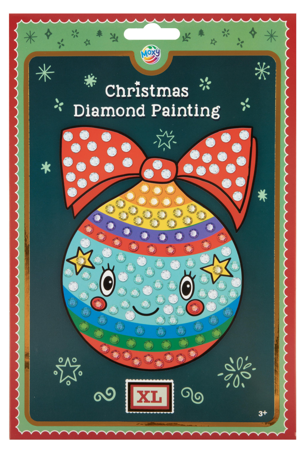 Christmas Στολίδια i Στολίδι XL Ζωγραφική με Διαμαντένιες Ψηφίδες A5 Puzzle