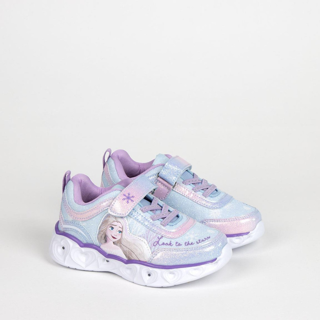 Disney Frozen Look To The Stars Παιδικά παπούτσια sneakers με LED Φωτάκια – Μεγέθη 25–32 - Image 2