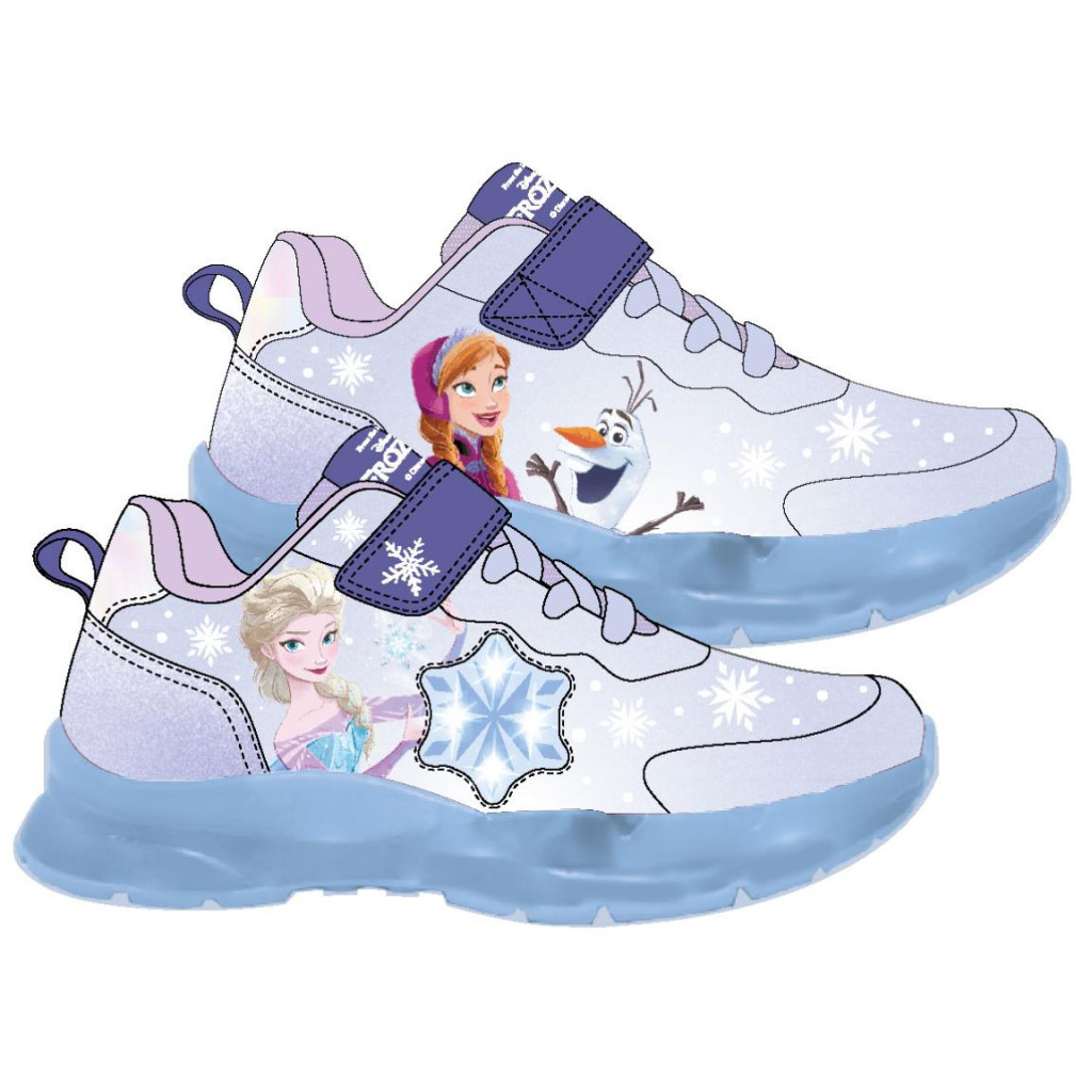 Disney Frozen Snow Magic Magic Snow Παιδικά παπούτσια sneakers με LED Φωτάκια – Μεγέθη 25–32