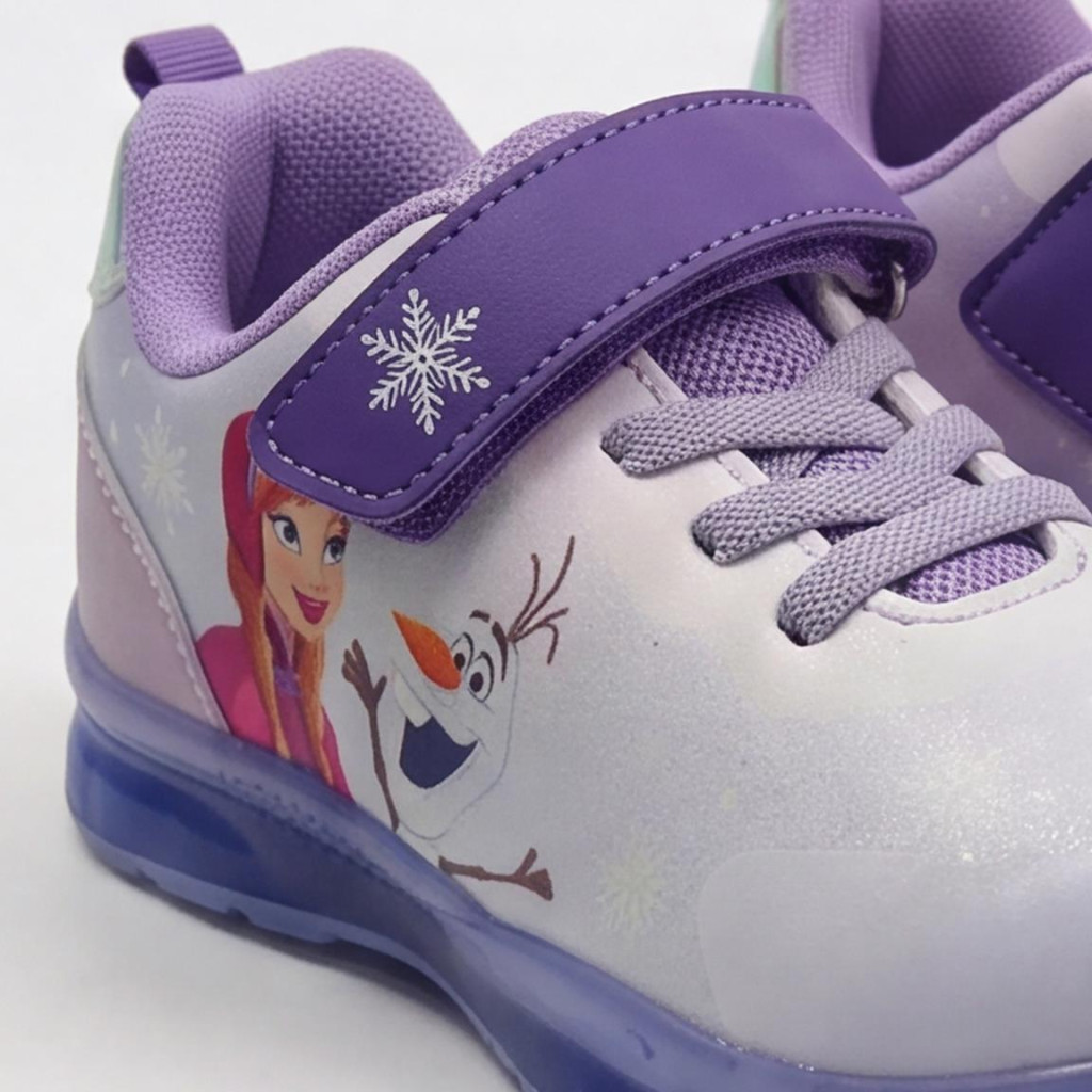 Disney Frozen Snow Magic Magic Snow Παιδικά παπούτσια sneakers με LED Φωτάκια – Μεγέθη 25–32 - Image 3