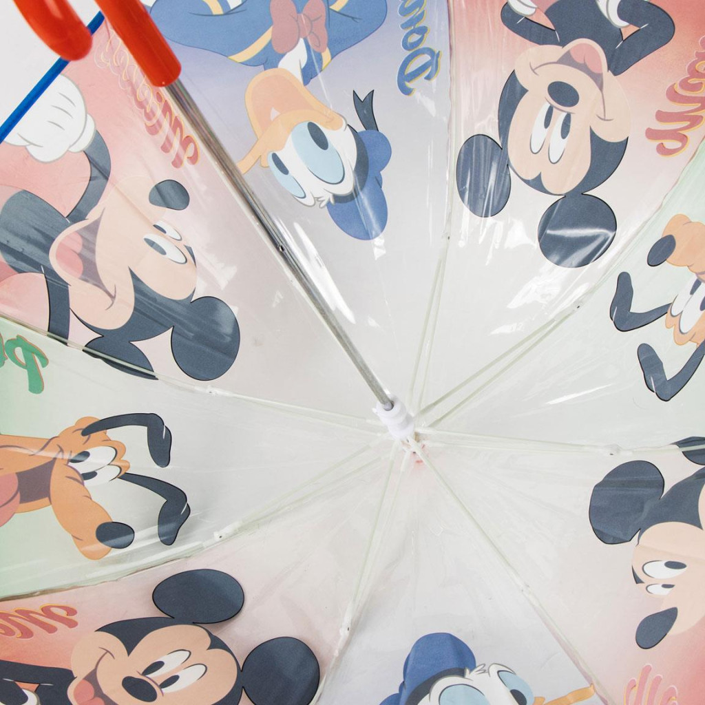 Disney Mickey Pluto Παιδική Διάφανη Ομπρέλα Διαμέτρου 71 cm - Image 2