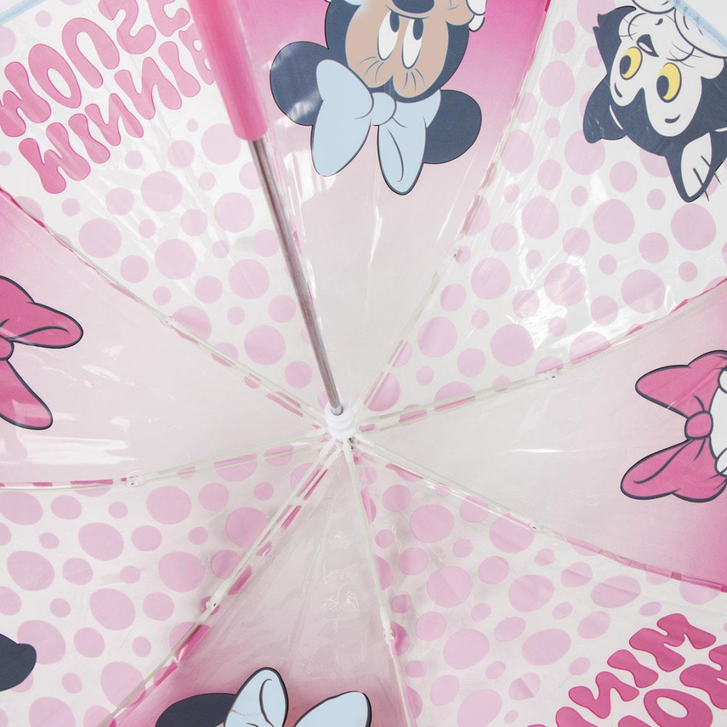 Disney Minnie Friends Forever Παιδική Διάφανη Ομπρέλα Διαμέτρου 71 cm - Image 2