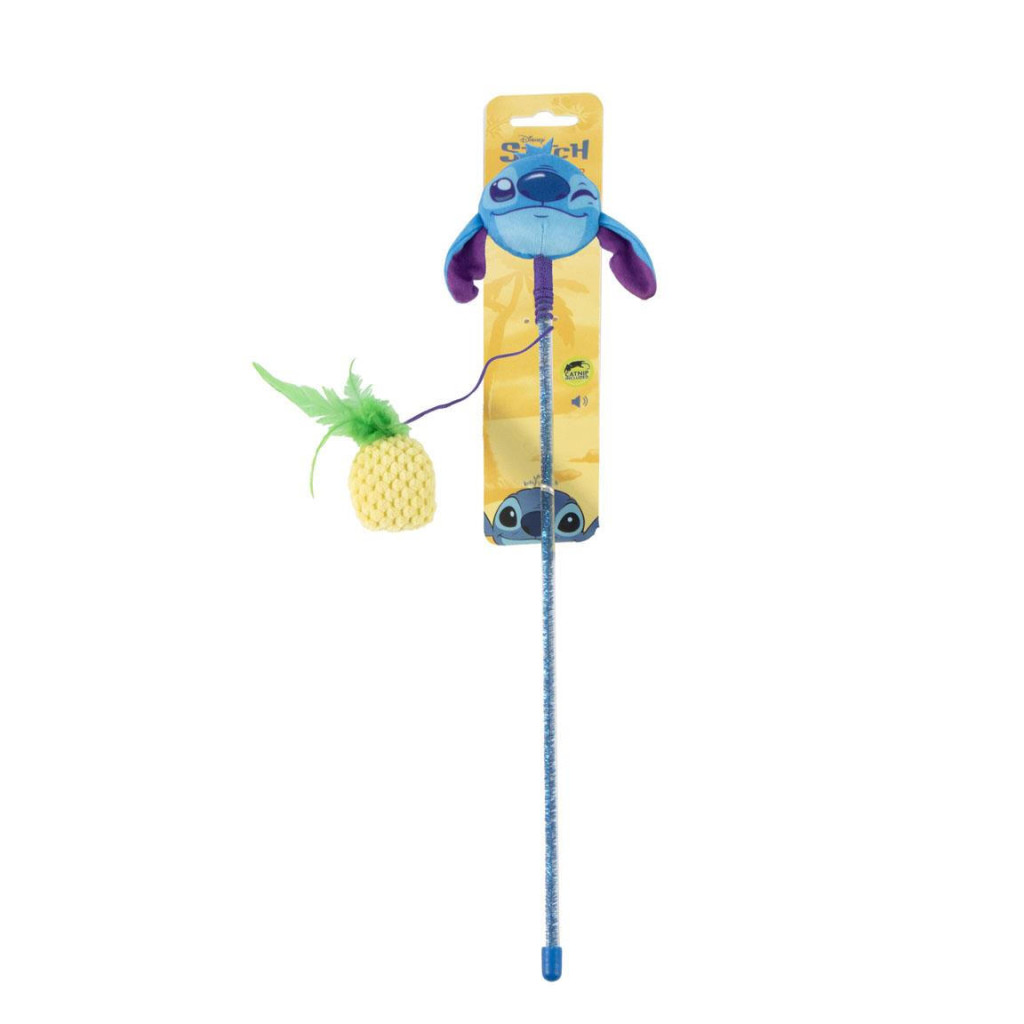 Disney Lilo and Stitch Pineapple Διαδραστικό Παιχνίδι-Καλάμι για Γάτες 53 εκ