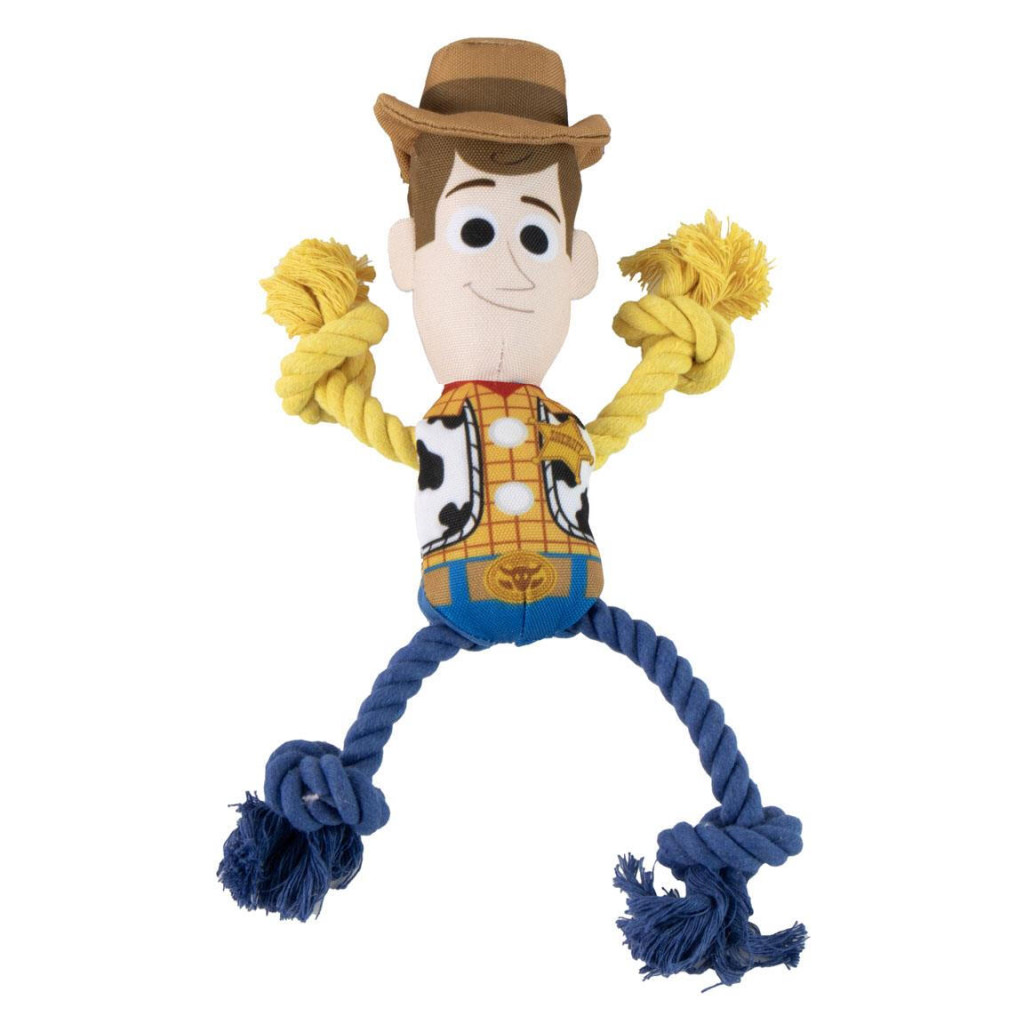 Disney Toy Story Woody Παιχνίδι Σκύλου με Σχοινί και Ήχο 20 εκ