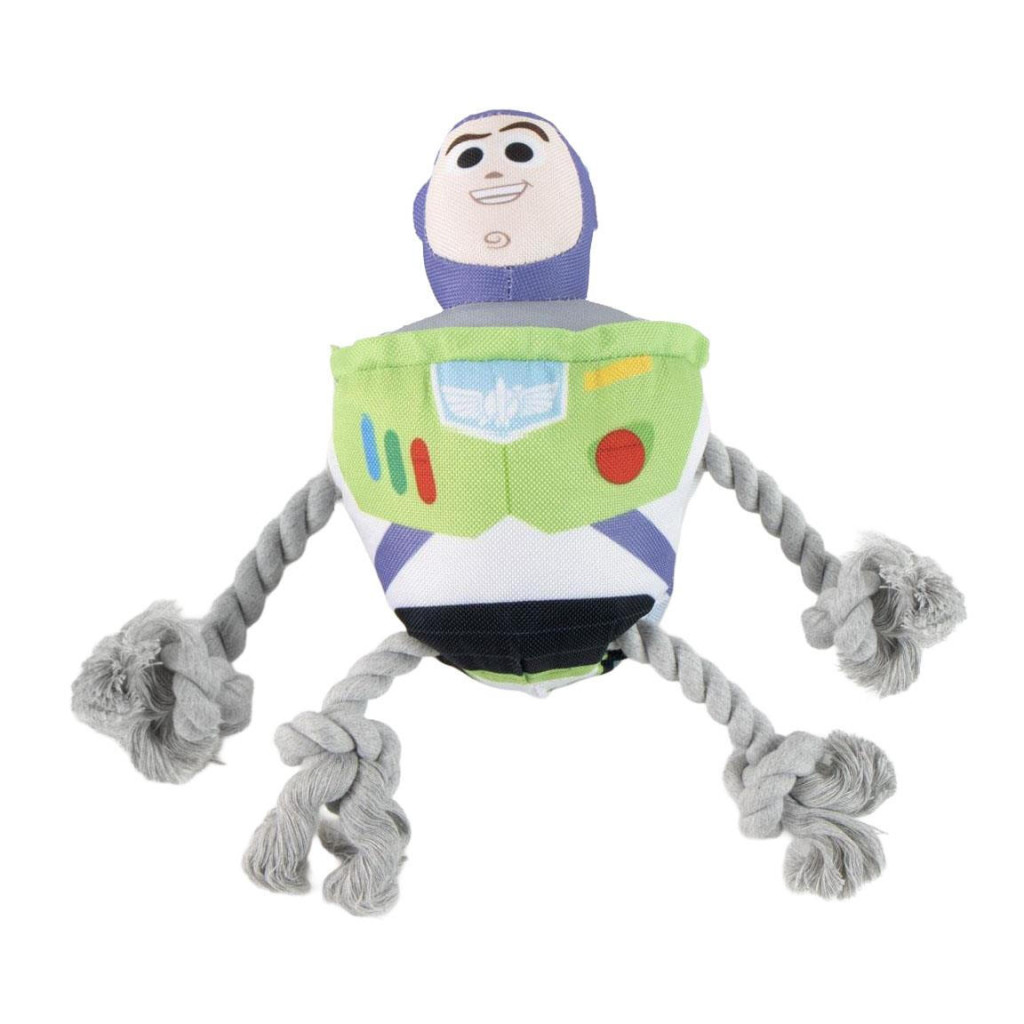 Disney Toy Story Buzz Lightyear Παιχνίδι Σκύλου με Σχοινί και Ήχο 20 εκ