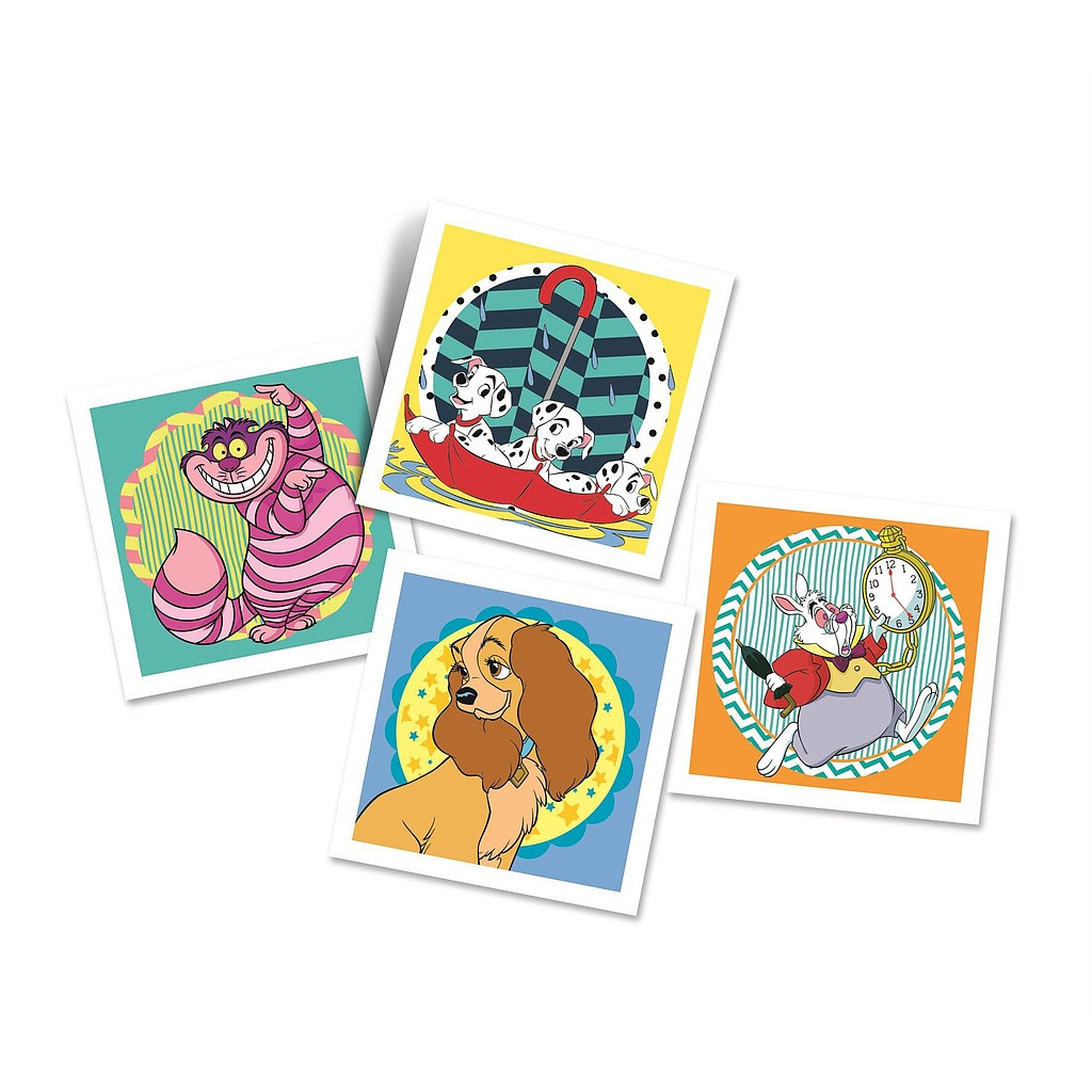 Alternative view of Disney Classics Icons 48 Τεμαχίων Παιχνίδι Μνήμης Clementoni