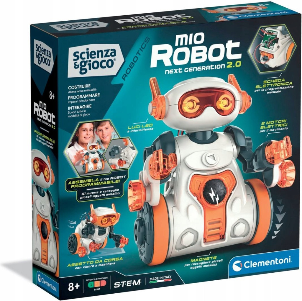 Ρομπότ Mio the Ρομπότ 2.0 Programmable ToyMio the 2.0 Clementoni