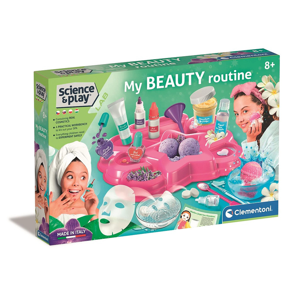 Crazy Chic Beauty Σετ Ρουτίνας με Αξεσουάρ Clementoni