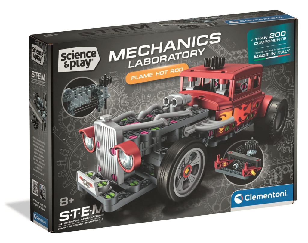 Vehicle Mechanics Hot Rod Σετ Κατασκευών Clementoni