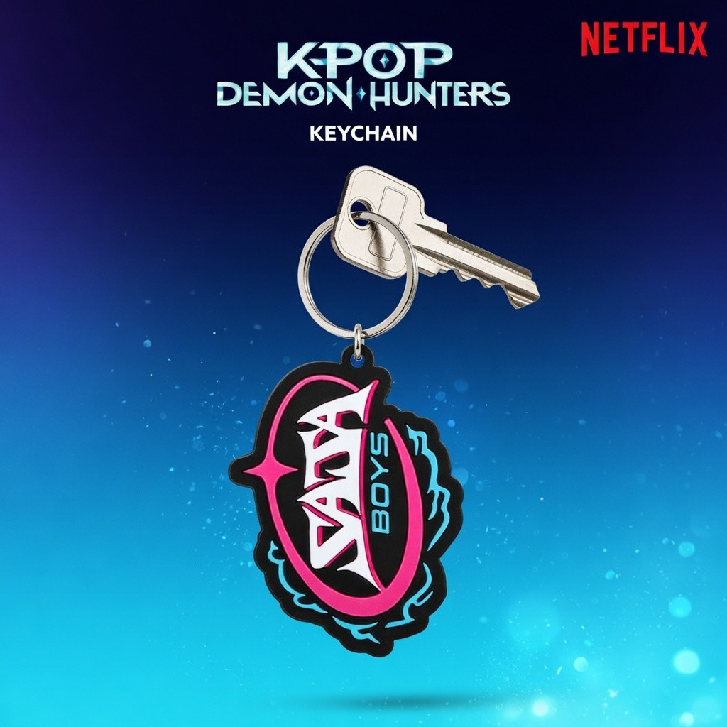 Alternative view of K-pop Demon Hunters Saja Boys Μπρελόκ