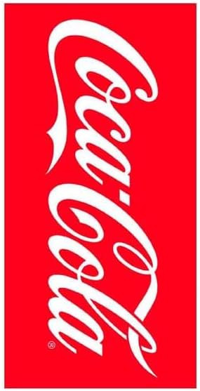 Coca-Cola Red Πετσέτα Μπάνιου & Θαλάσσης Γρήγορου Στεγνώματος 100% Πολυεστέρας 70×140 cm