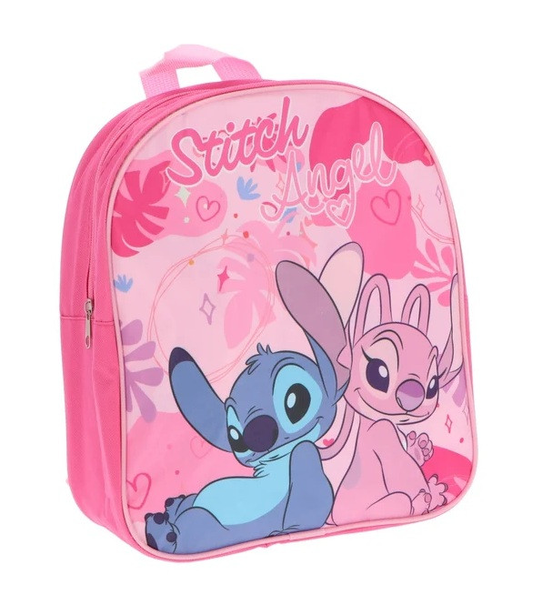 Disney Lilo & Stitch Angel Pink Παιδικό Σακίδιο Πλάτης 30×26×10 cm
