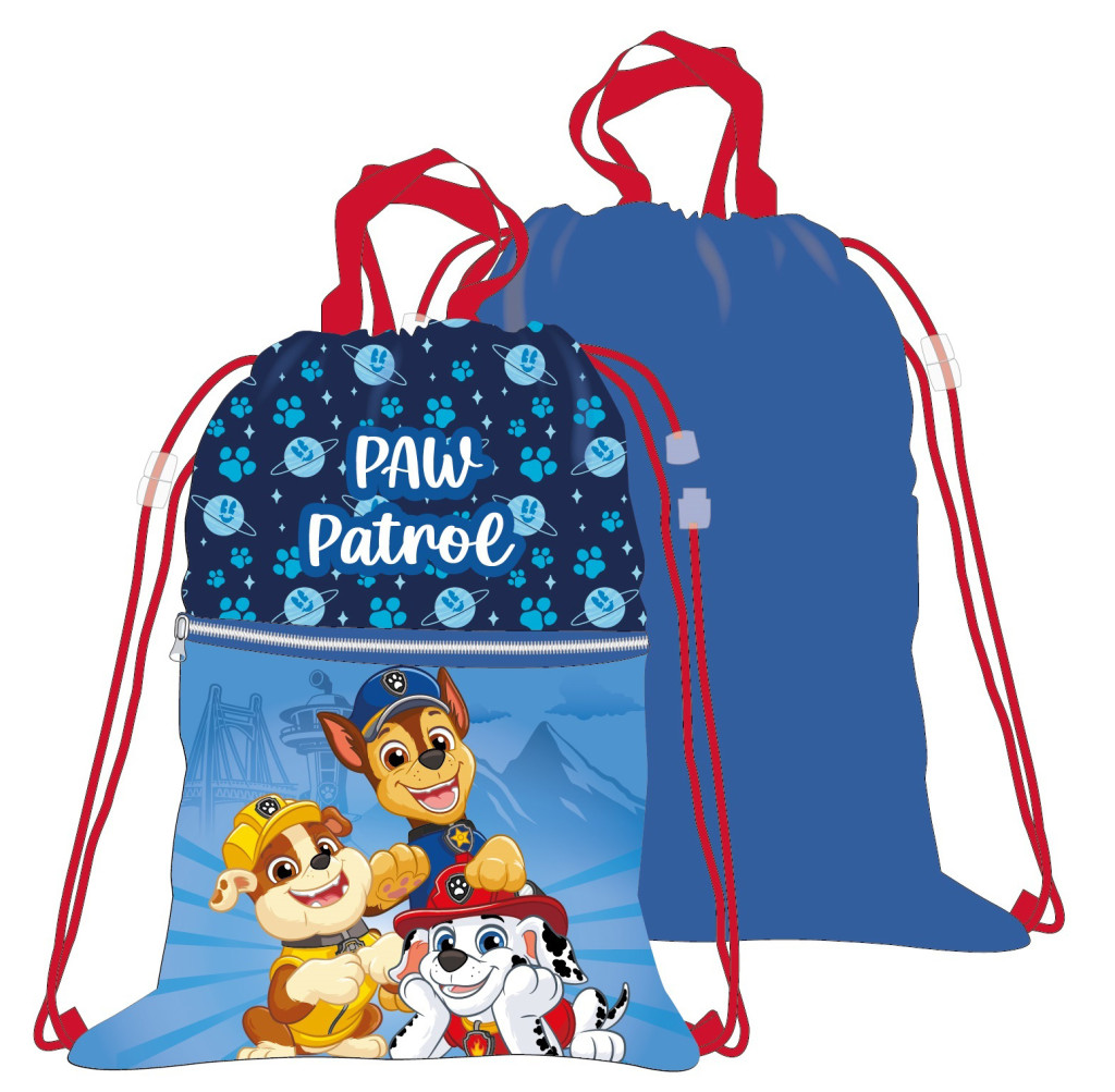 Paw Patrol City Heroes Deluxe Παιδικό Αθλητικό Σακίδιο Πλάτης με Κορδόνια 45×34,5 cm