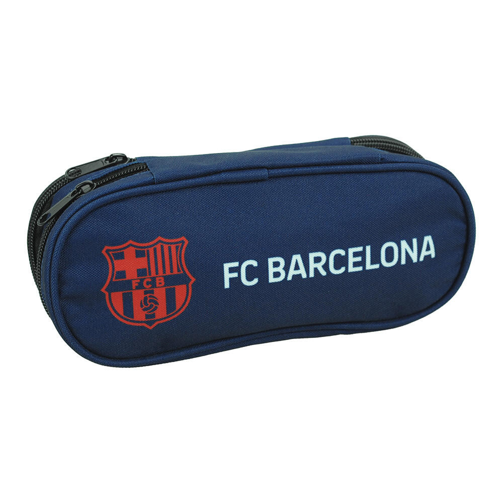 FC Barcelona Barca Παιδική Κασετίνα με 2 Θήκες 23×6×10 cm