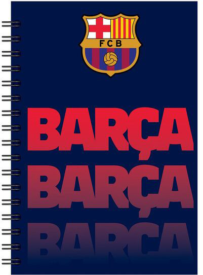 FC Barcelona FC Barcelona  B/5 Lined Spiral Notebook 70 Sheets