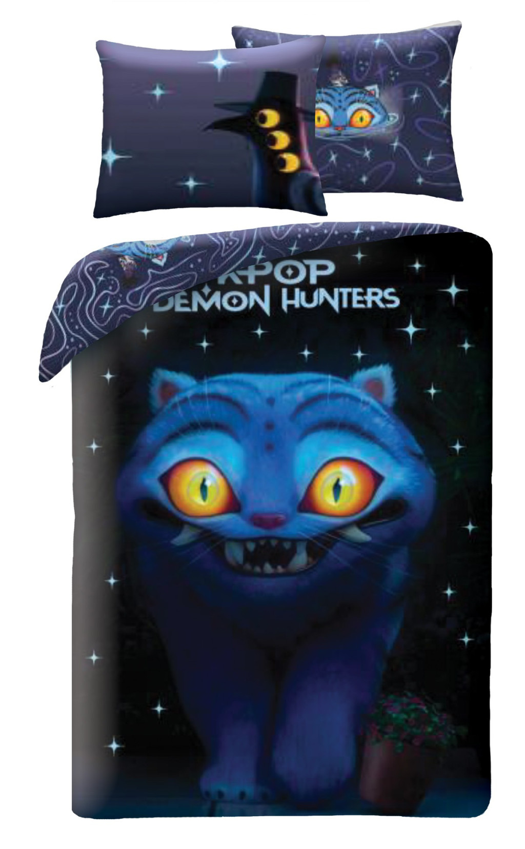 K-pop Demon Hunters Derpy microfibre σετ παπλωματοθήκη 140x200 cm, 70x90 cm