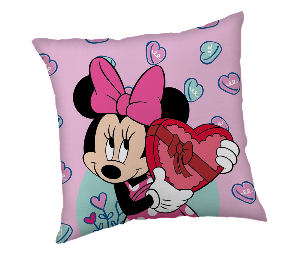 Disney Minnie Purple Διακοσμητικό Μαξιλάρι 40x40 cm