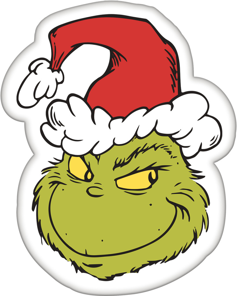 The Grinch Smile Διακοσμητικό Μαξιλάρι 36×29 cm